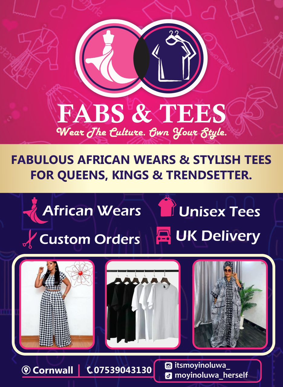 FAB & TEES flier