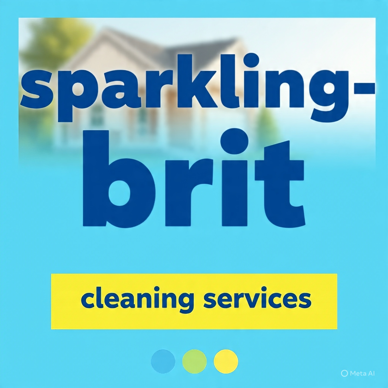 Sparking-Brit Cleaning Services flier